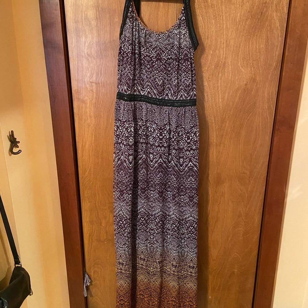 NWT South Moon Under Beaded bohemian maxi dress